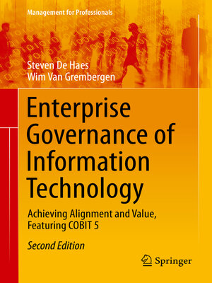 cover image of Enterprise Governance of Information Technology